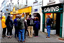 R3377 : Ennis - Walking Tour - Brady's Lane & Gavins Shop by Joseph Mischyshyn