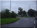 Roundabout on Gatwick Road and Radford Road