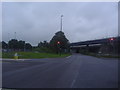 London Road going under Airport Way, Gatwick