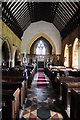 Interior of Milcombe church