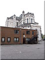 Cathedral offices at the rear of St Anne