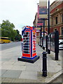 TQ2679 : BT ArtBox in Kensington Gore by PAUL FARMER