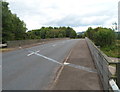 SO3409 : Old Raglan Road (B4598) crosses over the A40 east of Penpergwm by Jaggery