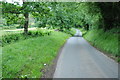 Country road near Donnington