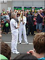 Winton: Olympic flame handover