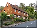 Tile-hung cottages, Limpsfield High Street