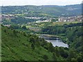 Looking over Taff Bargoed Community Park