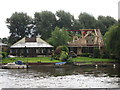 House under construction, Laleham Reach