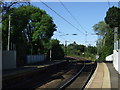 Railway towards Newcastle from Morpeth Railway Station