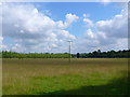 SP1657 : Field at Long Acres farm by Nigel Mykura