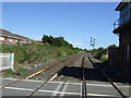 Railway heading north, West Sleekburn