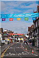 High Street - ready for the Olympic Torch