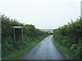 Lane at Heol-y-mynydd boundary