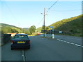 Junction of Commercial St, Abergwynfi, with the A4107