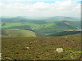 SK2088 : View west from Derwent Moor by John Topping