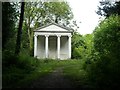 SP9310 : Summer House portico, Tring Park Wood by Rob Farrow