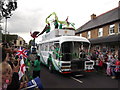 Lloyds TSB Bank Promotional lorry, Day 62 Olympic Torch Relay