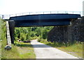 SO2309 : North side  of a railway bridge near Big Pit Halt, Blaenavon by Jaggery
