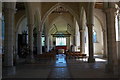 TR0348 : Interior, All Saints' Church, Boughton Aluph by Julian P Guffogg