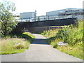 North side of a railway bridge, Forgeside, Blaenavon