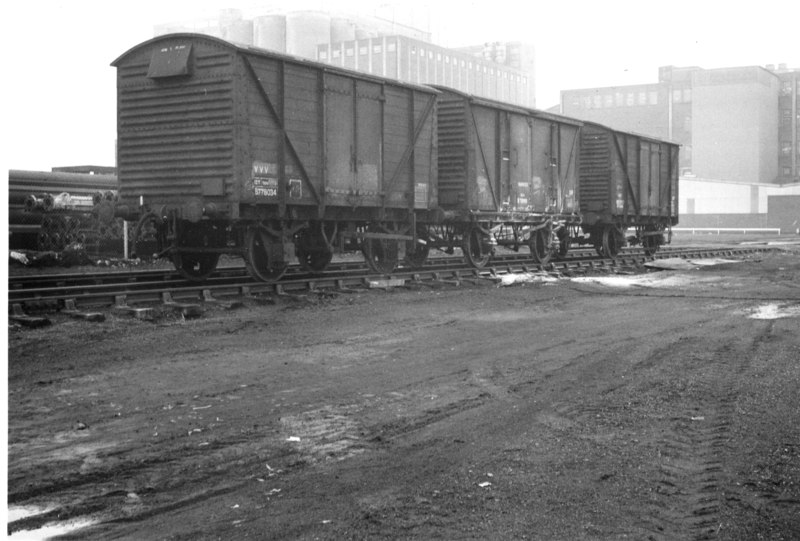 Railway wagons at Leith - 1978 © Andrew Richardson :: Geograph Britain ...