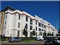 The facade of the former Ovaltine Factory, Ovaltine Drive, WD4