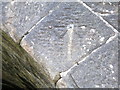 Benchmark at the southern entrance to Scout Tunnel