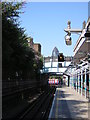 The Gherkin from Whitechapel Underground station