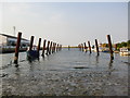 Cobbled slipway at Gillingham pier (2)