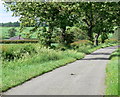 Heading north along Gaddesby Lane