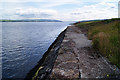 Sea wall at Inchgreen