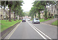 A361 High Street descends into Burford