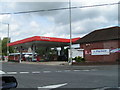 Total filling station on the A4, Bath Road, near Hungerford