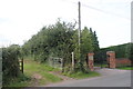 Peover Lane footpath entrance