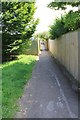 Path from Church Piece to Grange Walk