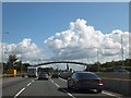 Footbridge over M5 near Over