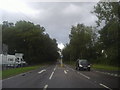 The A264 at the junction of Edenbridge Road