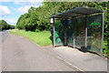Bus shelter on Paper Mill Drive