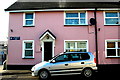 R3377 : Ennis - Drumbiggle Road - Pink Dwellings by Joseph Mischyshyn