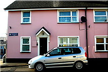 R3377 : Ennis - Drumbiggle Road - Pink Dwellings by Joseph Mischyshyn