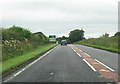 NY3964 : A7 approaching Westlinton from the south by John Firth