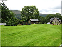 NN7040 : Bracken Cottage and Lodges by James Denham