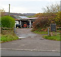 Entrance to Plas-newydd Farm, Caerphilly