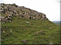 NG3948 : Craggy outcrop on Ben Roishader by Richard Dorrell