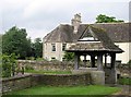 Aldwincle: lychgate and Old Rectory