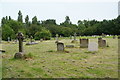 The churchyard of All Saints Church