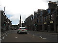 A street scene in Stonehaven