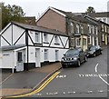 Black and white house, Ivor Street, Ystrad Rhondda