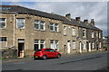 Mill building and houses on Aireworth Road