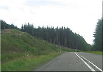 NN3031 : Forestry work off A85 in Glen Lochy by John Firth